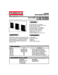 Datasheet 5082-7650 производства Fairchild